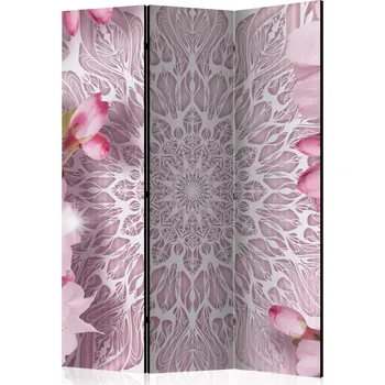 Paraván Paraván - pastelová mandala Velikost: 135x172 cm, Provedení: Jednostranný