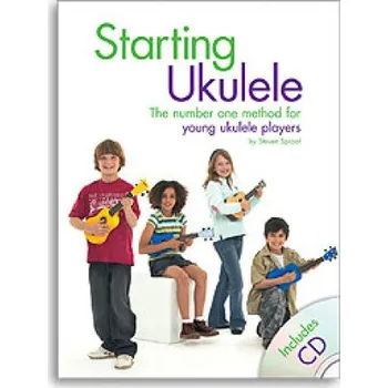 Steven Sproat: Starting Ukulele (noty, akordy, ukulele) (+audio)