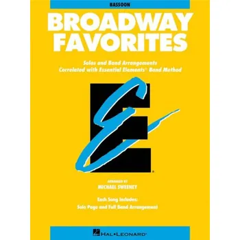 Essential Elements Broadway Favorites (noty na fagot)