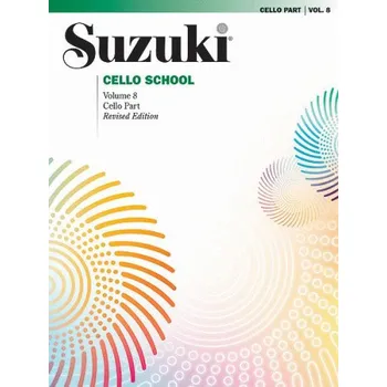 Suzuki Cello School Cello Part Volume 8 (noty na violoncello)