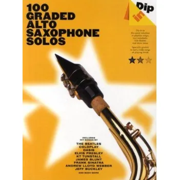 Dip In: 100 Graded Alto Sax Solos (noty, altsaxofon)