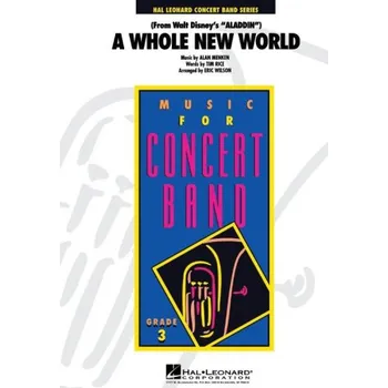 A Whole New World From Aladdin / Aladin (noty pro školní orchestr, party, partitura)