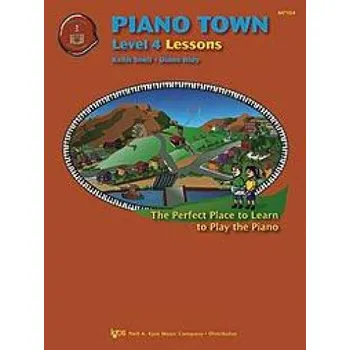 Piano Town: Level 4 Lessons (noty na sólo klavír)