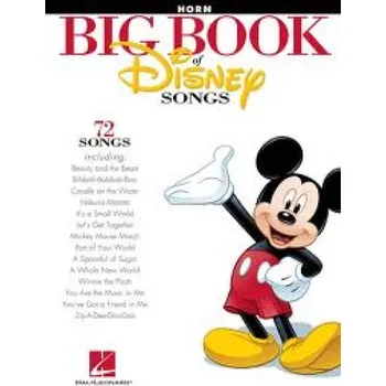 The Big Book Of Disney Songs - Horn (noty na lesní roh)