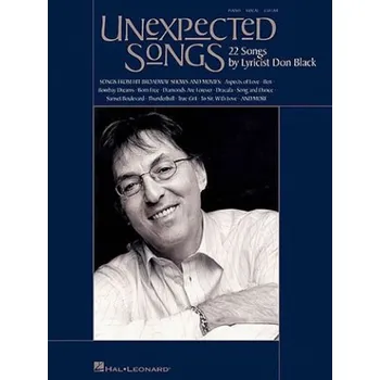 Don Black: Unexpected Songs (noty, klavír, zpěv, kytara, akordy)