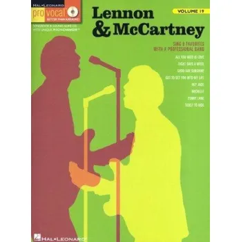 Pro Vocal 19: Lennon & McCartney (noty, akordy, texty) (+audio)
