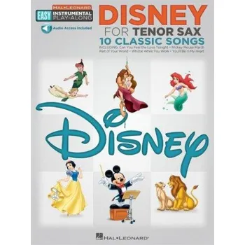 Easy Instrumental Play-Along: Disney (noty na tenorsaxofon) (+audio)