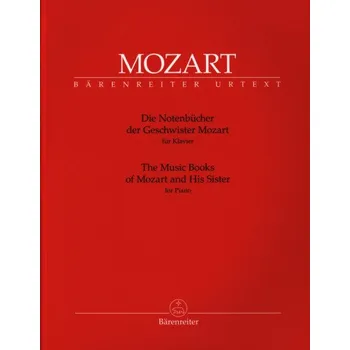W.A. Mozart: The Music Books Of Mozart And His Sister (noty na klavír)