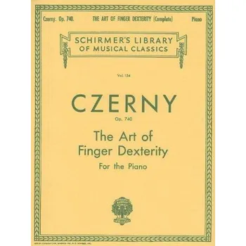 Carl Czerny: The Art Of Finger Dexterity Op.740 - Complete (noty na klavír)