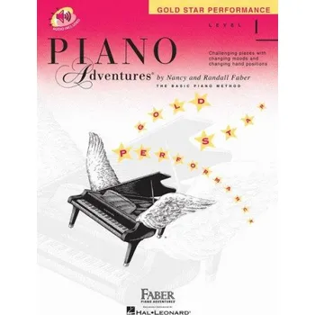Piano Adventures - Gold Star Performance - Level 1 (noty na snadný sólo klavír) (+audio)
