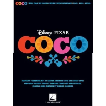 Disney Pixar's Coco For (noty na klavír, zpěv, akordy na kytaru)