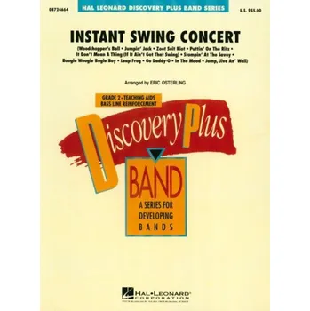 Instant Swing Concert (noty pro koncertní orchestr, party, partitura)