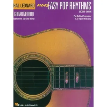 Hal Leonard Guitar Method: More Easy Pop Rythms - 2nd Edition (akordy na kytaru, texty písní)