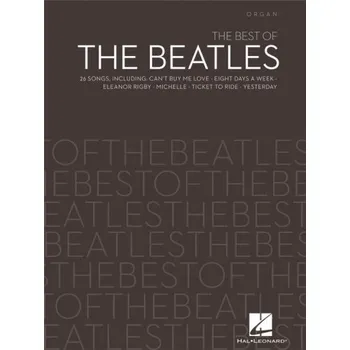 Best of the Beatles (noty na varhany)
