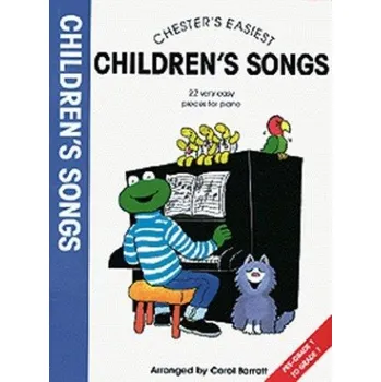 Chester's Easiest Children's Songs (noty na sólo klavír)
