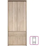 MOB Šatní skříň Tempo Kondela Nordanas 22 (dub sonoma)