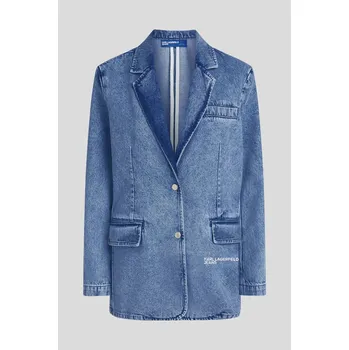 Dámské sako BLEJZR KARL LAGERFELD JEANS KLJ DENIM BLAZER MID BLUE STONE