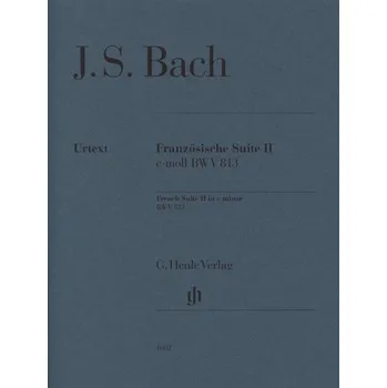 Johann Sebastian Bach: French Suite II in C Minor BWV 813 (noty na klavír)