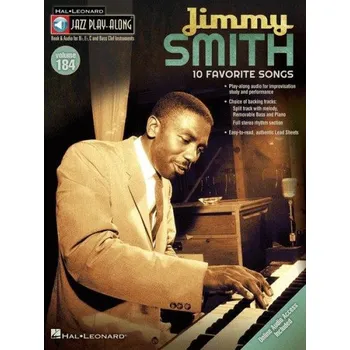 Jazz Play-Along 184: Jimmy Smith (noty na nástroje C, Eb, Bb, basového klíče) (+audio)