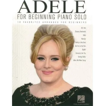 Adele For Beginning Piano Solo (noty na snadný sólo klavír)