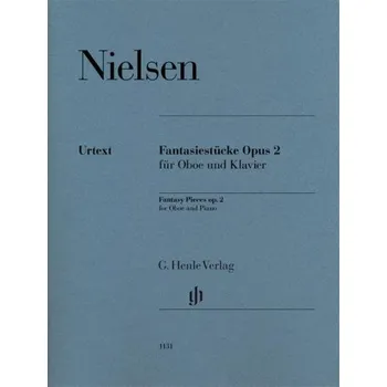 Carl Nielsen: Fantasy Pieces Op. 2 (noty na hoboj, klavír)