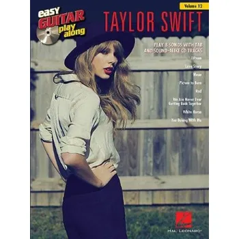 Easy Guitar Play-Along 12: Taylor Swift (noty, tabulatury na kytaru) (+audio)