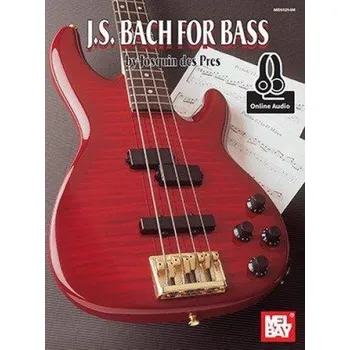 J. S. Bach For Bass (noty, tabulatury na baskytaru) (+audio)