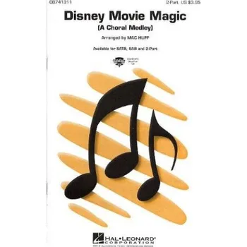 Disney Movie Magic (2-Part) (noty pro dvojhlasý sborový zpěv, klavír) - SADA 5 ks