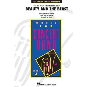 Beauty and the Beast / Kráska a zvíře (noty pro školní orchestr, party, partitura)