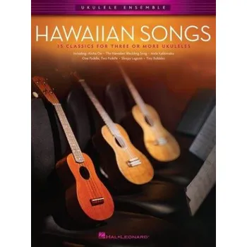 Ukulele Ensemble: Hawaiian Songs (noty na ukulele)