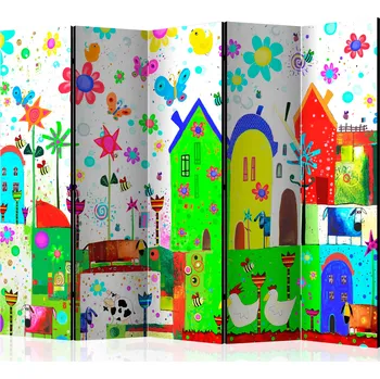 Paraván Paraván - Šťastná farma II Velikost: 225x172 cm, Provedení: Oboustranný