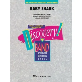 Baby Shark (snadné noty pro koncertní orchestr, party, partitura)
