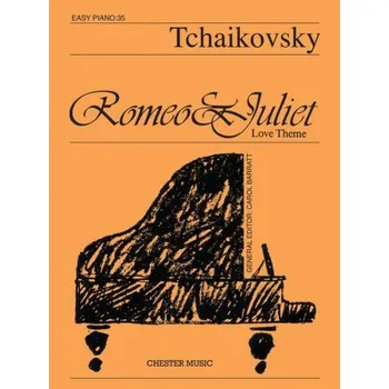 Tchaikovsky / Čajkovskij: Romeo and Juliet Love Theme (noty na snadný klavír)