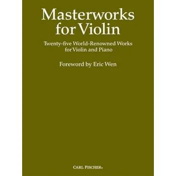 Masterworks for Violin (noty na housle, klavír)