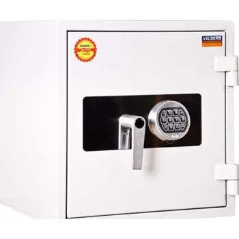 Trezor Valberg Nábytkový ohnivzdorný trezor GARDIAN 46 EL, světle šedý