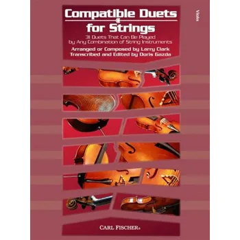 Larry Clark: Compatible Duets For Strings (noty na violu)