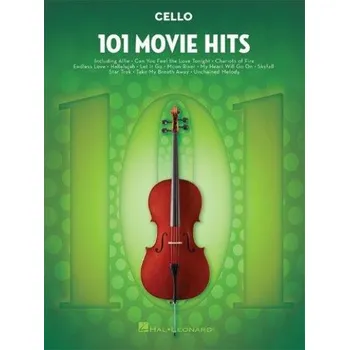 101 Movie Hits (Filmové hity) For Cello (noty na violoncello)