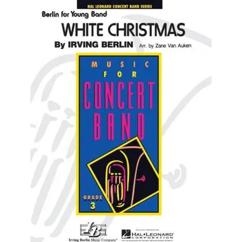 Irving Berlin: White Christmas (noty, školní orchestr)