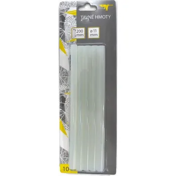 Příslušenství k lepící pistoli tyčky do tavné pistole 11x200mm 10ks
