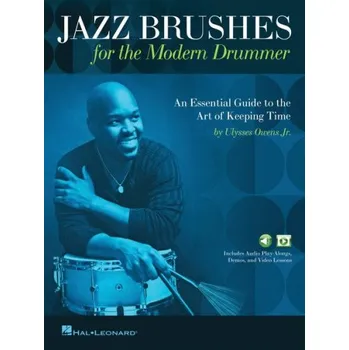 Jazz Brushes for the Modern Drummer (noty na bicí) (+audio & video)