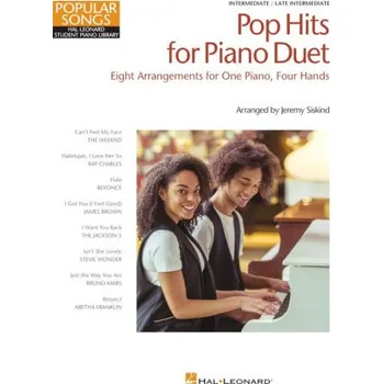Pop Hits For Piano Duet: Popular Songs Series (noty na čtyřruční klavír)