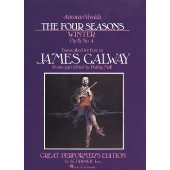 Antonio Vivaldi: The Four Seasons - Winter Op.8 No.4 (noty na příčnou flétnu, klavir)