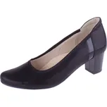 OBUV JANA ČR Boty JANA 2850 černé dámské kožené lodičky Velikost: 41