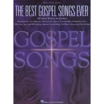 The Best Gospel Songs Ever (noty, klavír, zpěv, kytara)