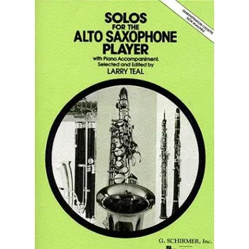 Solos For The Alto Saxophone Player (Ed. Larry Teal) (noty, altsaxofon, saxofon, klavír)
