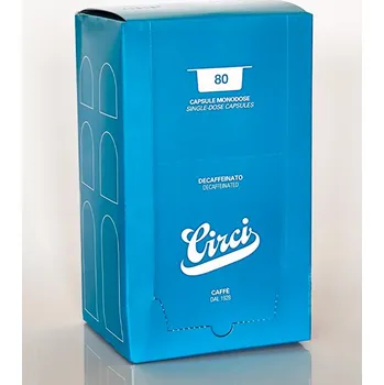 Káva Káva Circi bezkafeinová (kapsle 6,25 g) 80 kapslí/bal