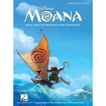 Moana - Music From The Motion Picture Soundtrack (noty na klavír, zpěv, akordy na kytaru)