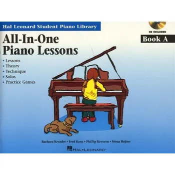 Hal Leonard Student Piano Library: All-In-One Piano Lessons: Book A (noty na sólo klavír) (+audio)