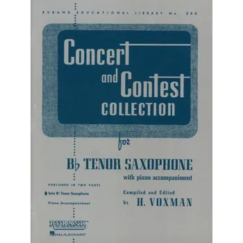 Concert And Contest Collection (noty na tenorsaxofon)