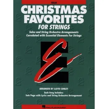 Essential Elements Christmas Favorites for Strings (noty na violoncello)